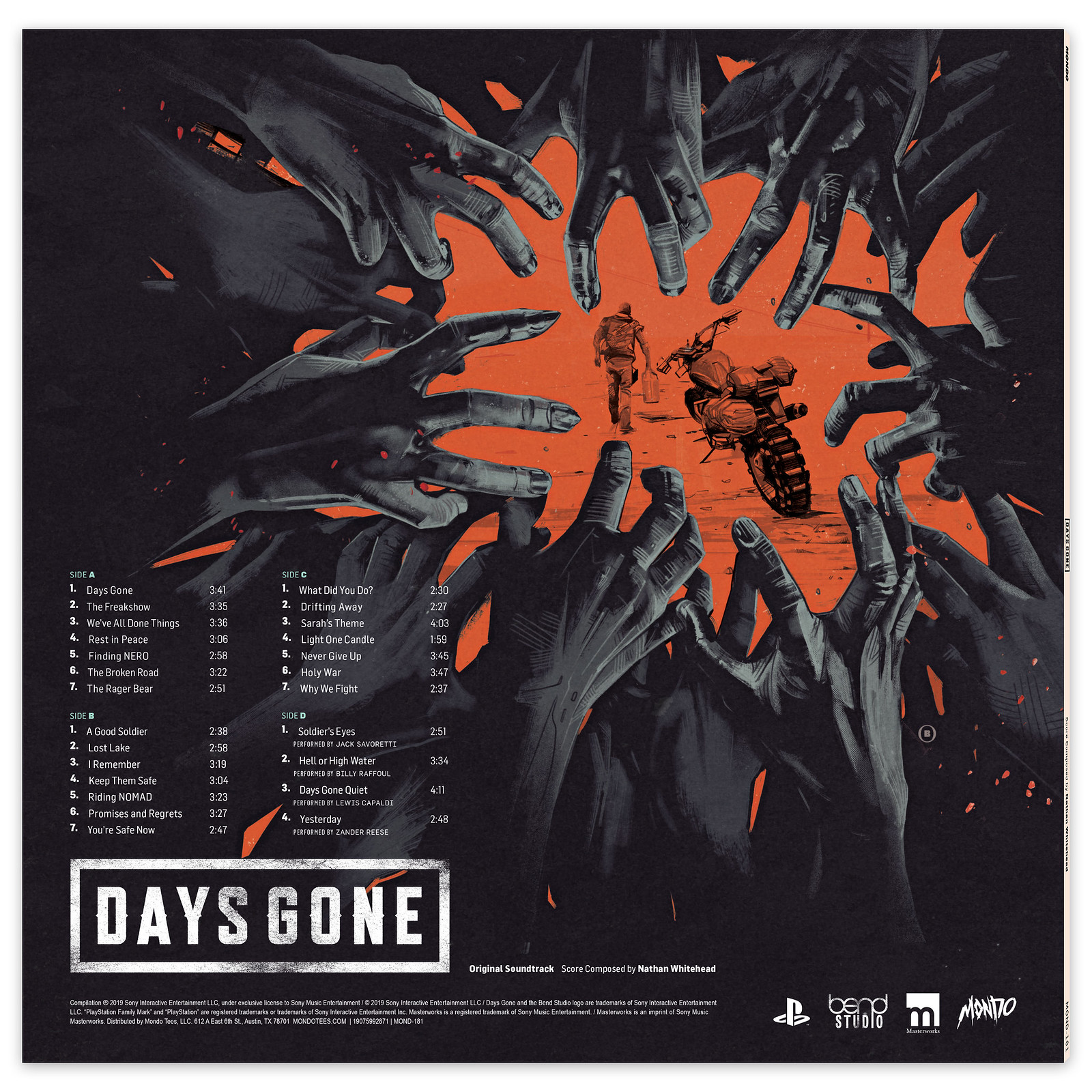 Mondo's Days Gone Vinyl OST