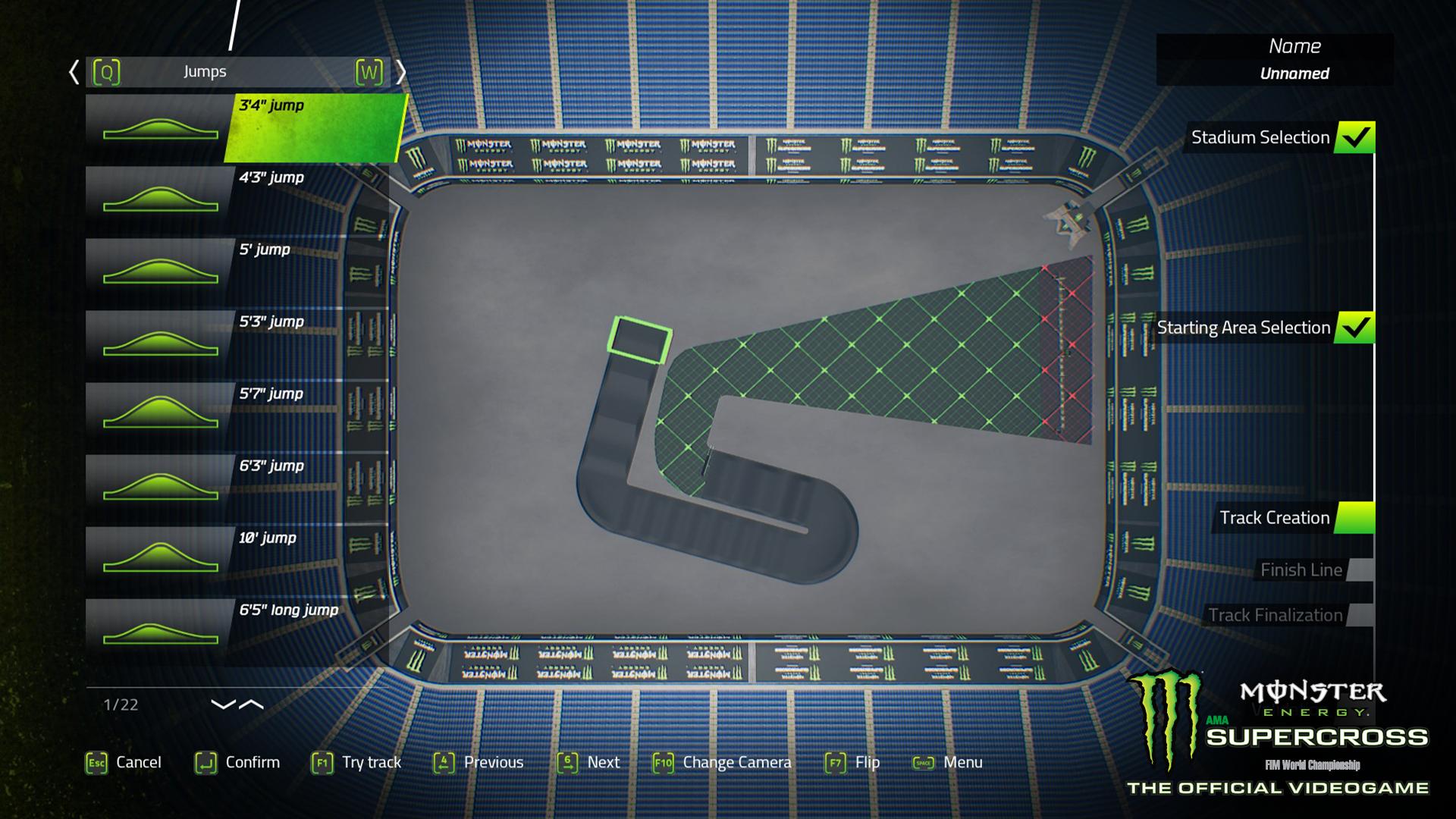 Monster Energy Supercross Track Editor