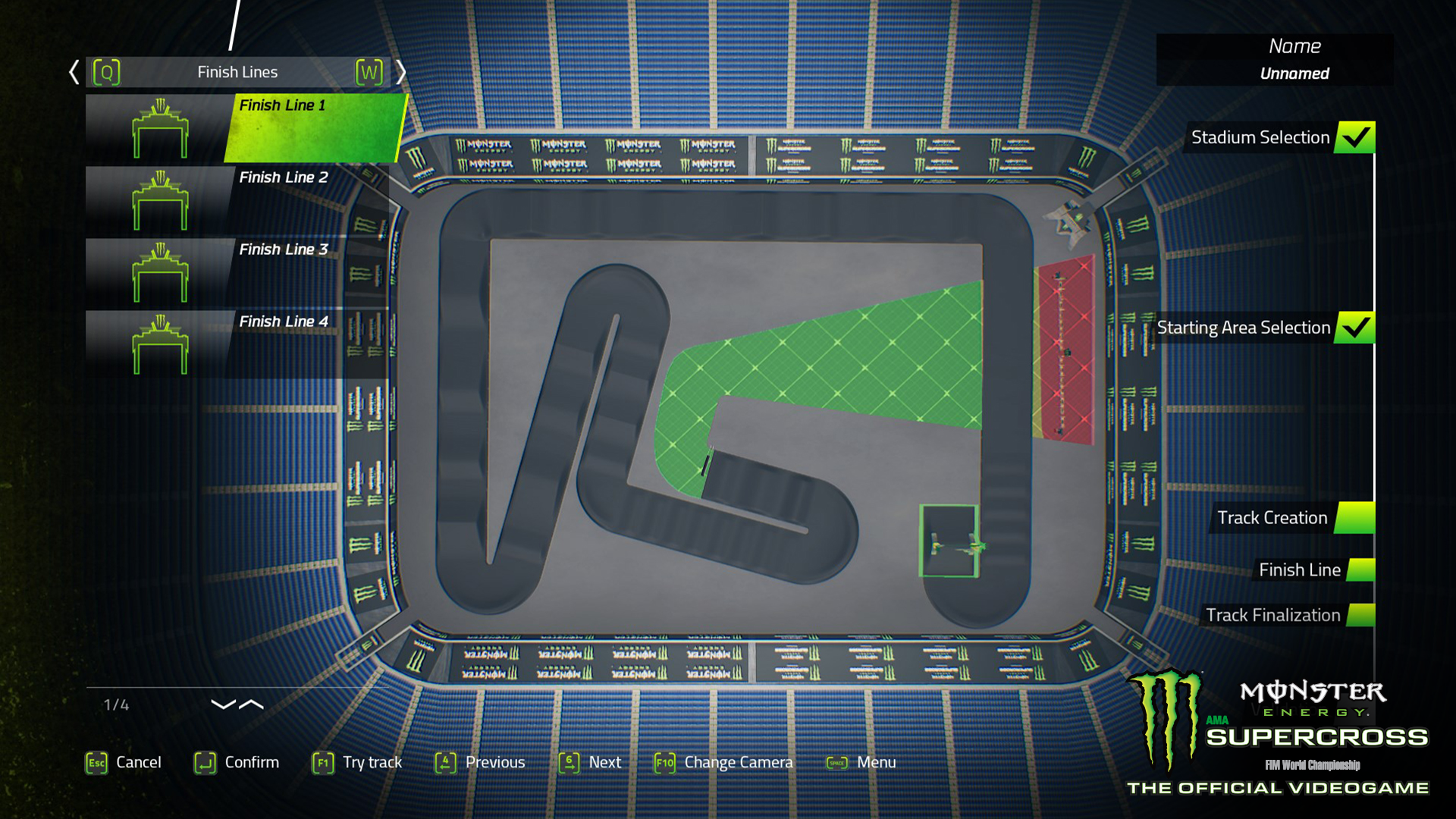 Monster Energy Supercross Track Editor