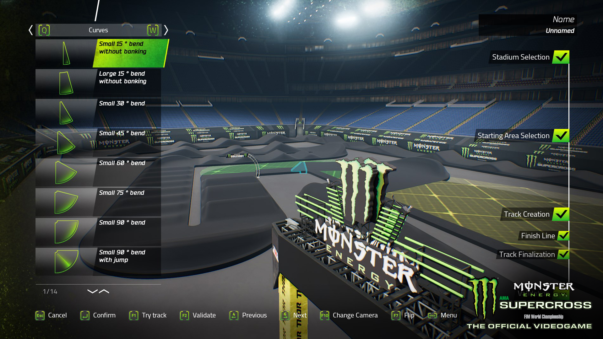 Monster Energy Supercross Track Editor