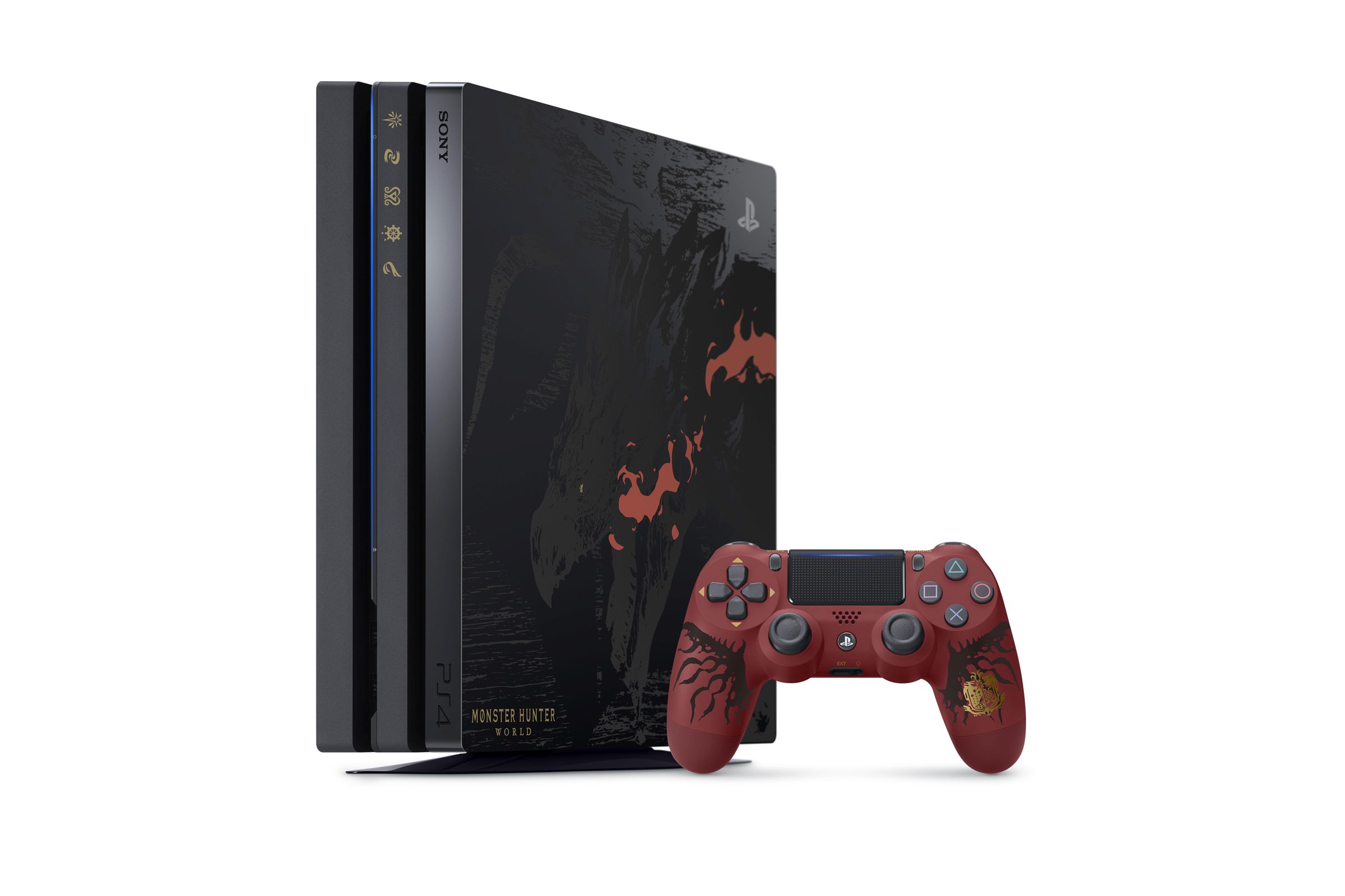 Monster Hunter World Rathalos Edition PS4 Pro