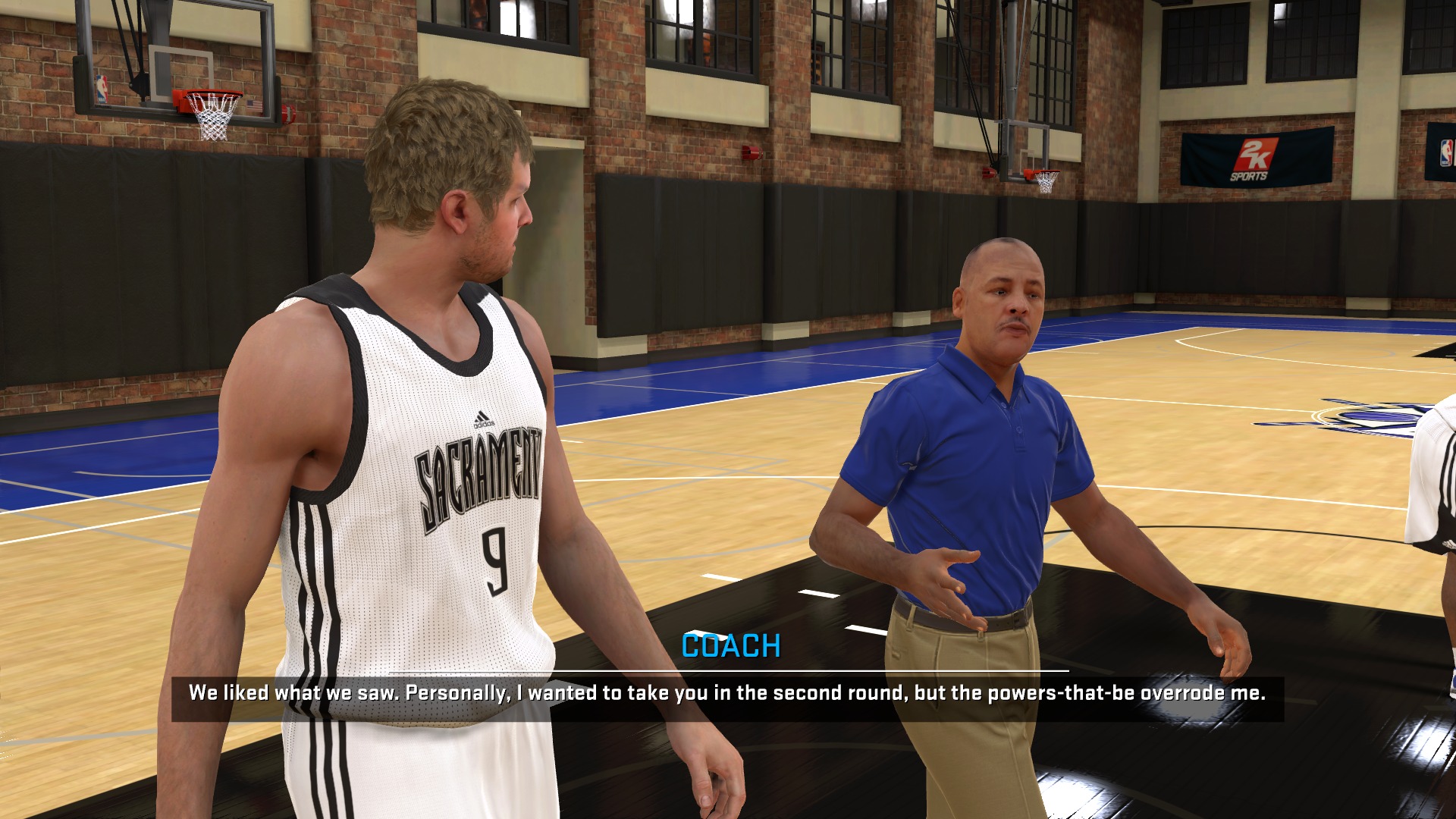 NBA 2K15 Coach Meeting