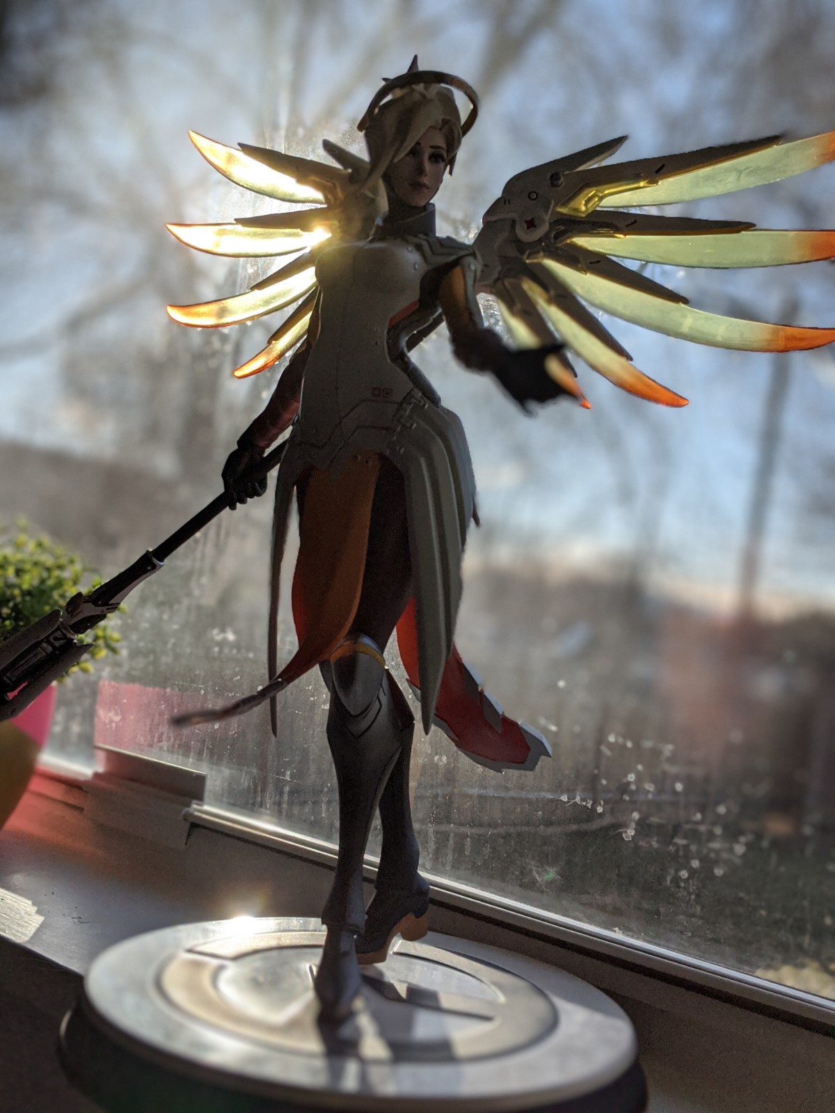 Overwatch Mercy Premium Statue