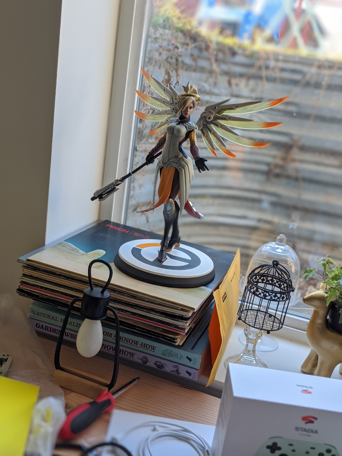 Overwatch Mercy Premium Statue