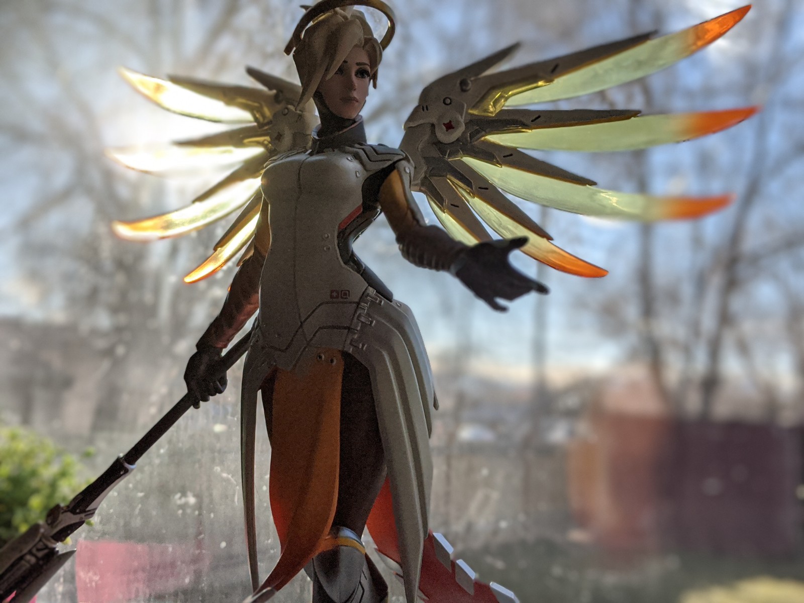 Overwatch Mercy Premium Statue