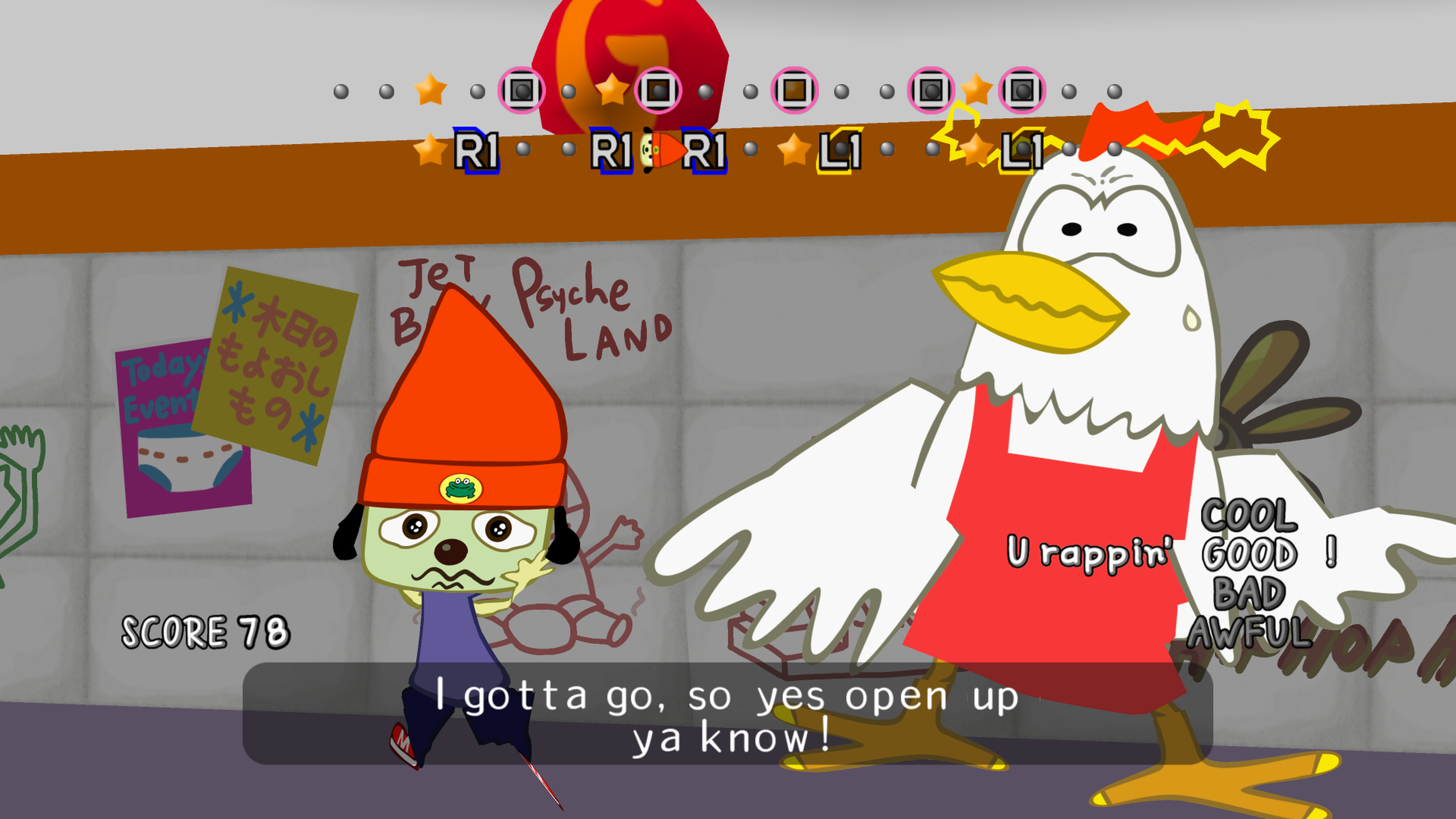 PaRappa the Rapper Remastered Review