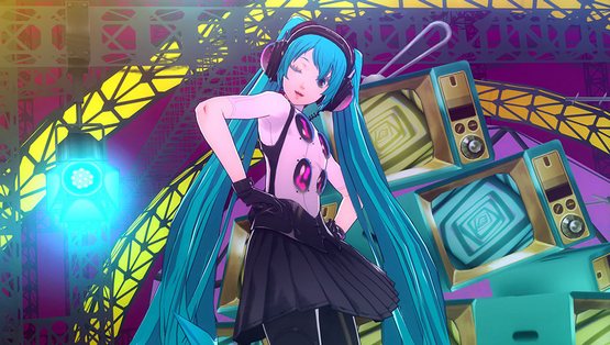 Hatsune Miku in Persona 4 Dancing All Night