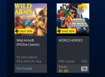 PlayStation 20th Anniversary Sale (PS+ Prices)