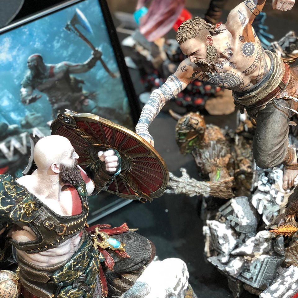 Prime 1 Studio God of War Statues