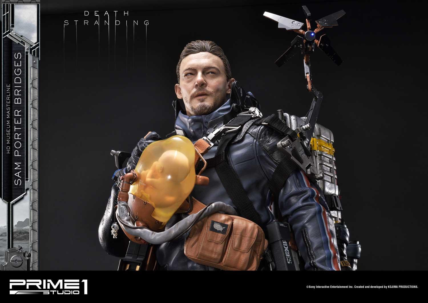 Prime 1 Studio's Death Stranding Sam Statue