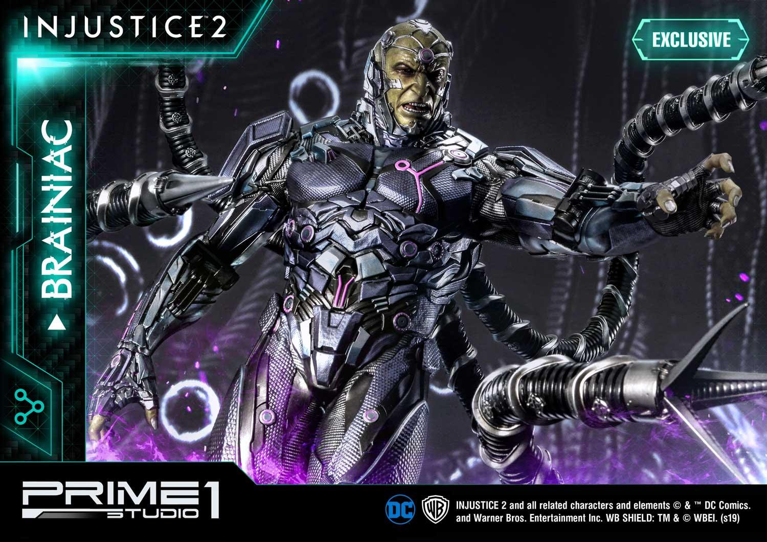 Prime 1 Studio's Injustice 2 Brainiac Statue