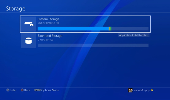 PS4 Update 4.50 External HDD