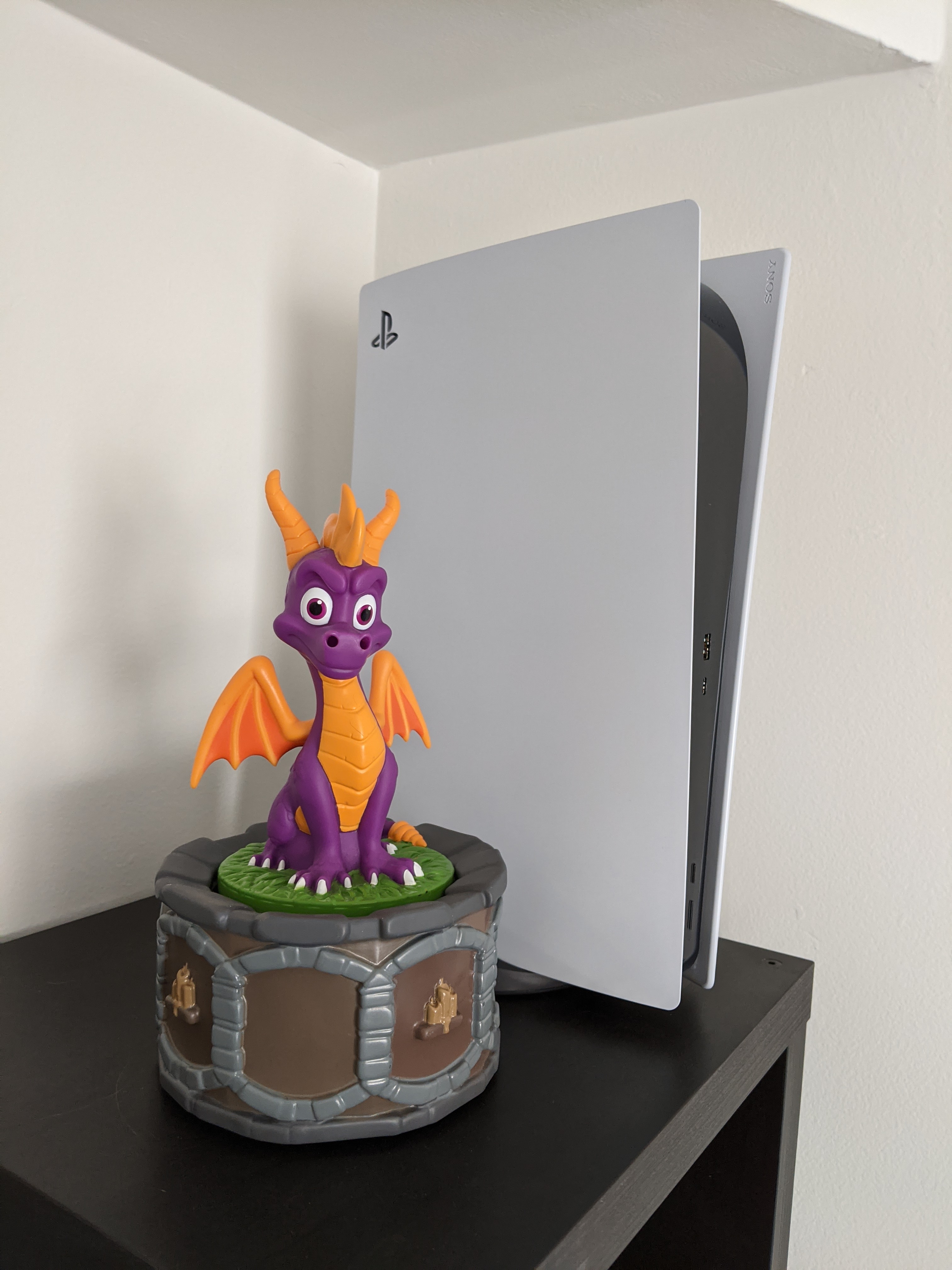 PS5 Next to a Spyro Incense Burner