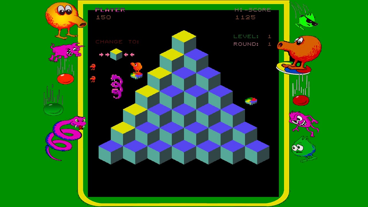 Q*Bert: Rebooted Screenshot