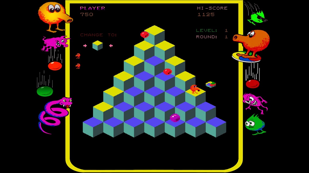 Q*Bert: Rebooted Screenshot