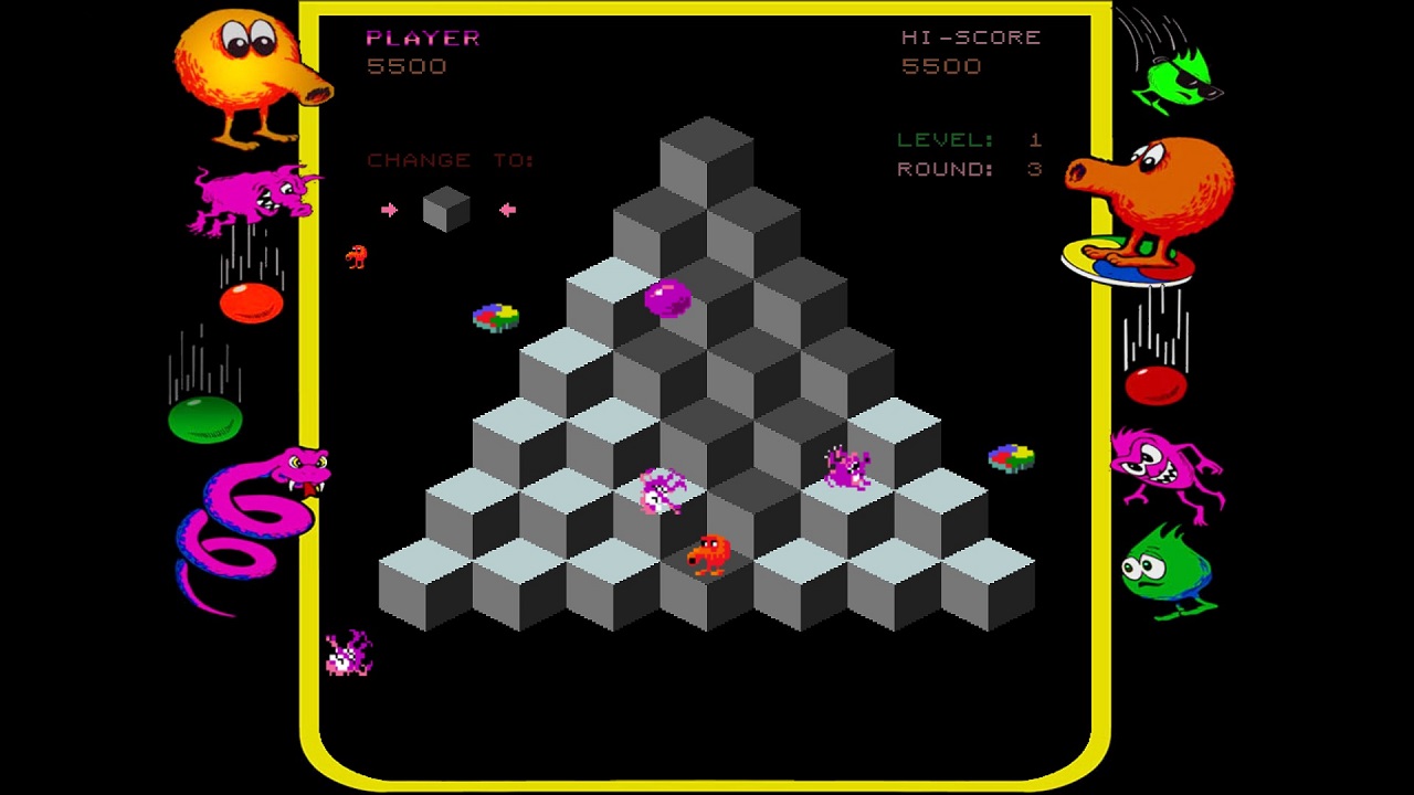 Q*Bert: Rebooted Screenshot