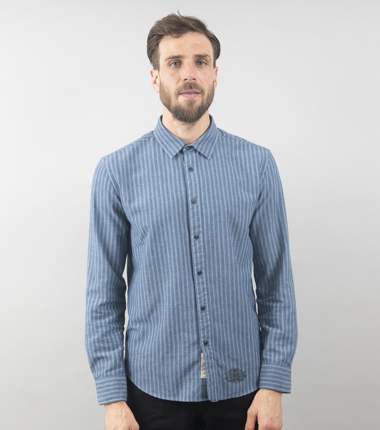 Everyday Shirt (Blue Stripe)