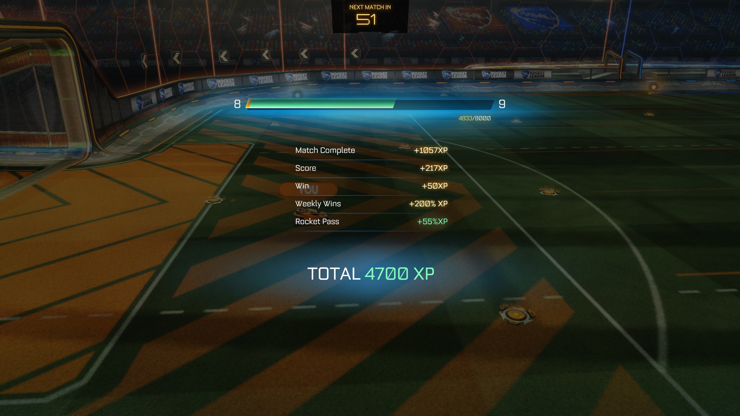 Rocket League Progression Update