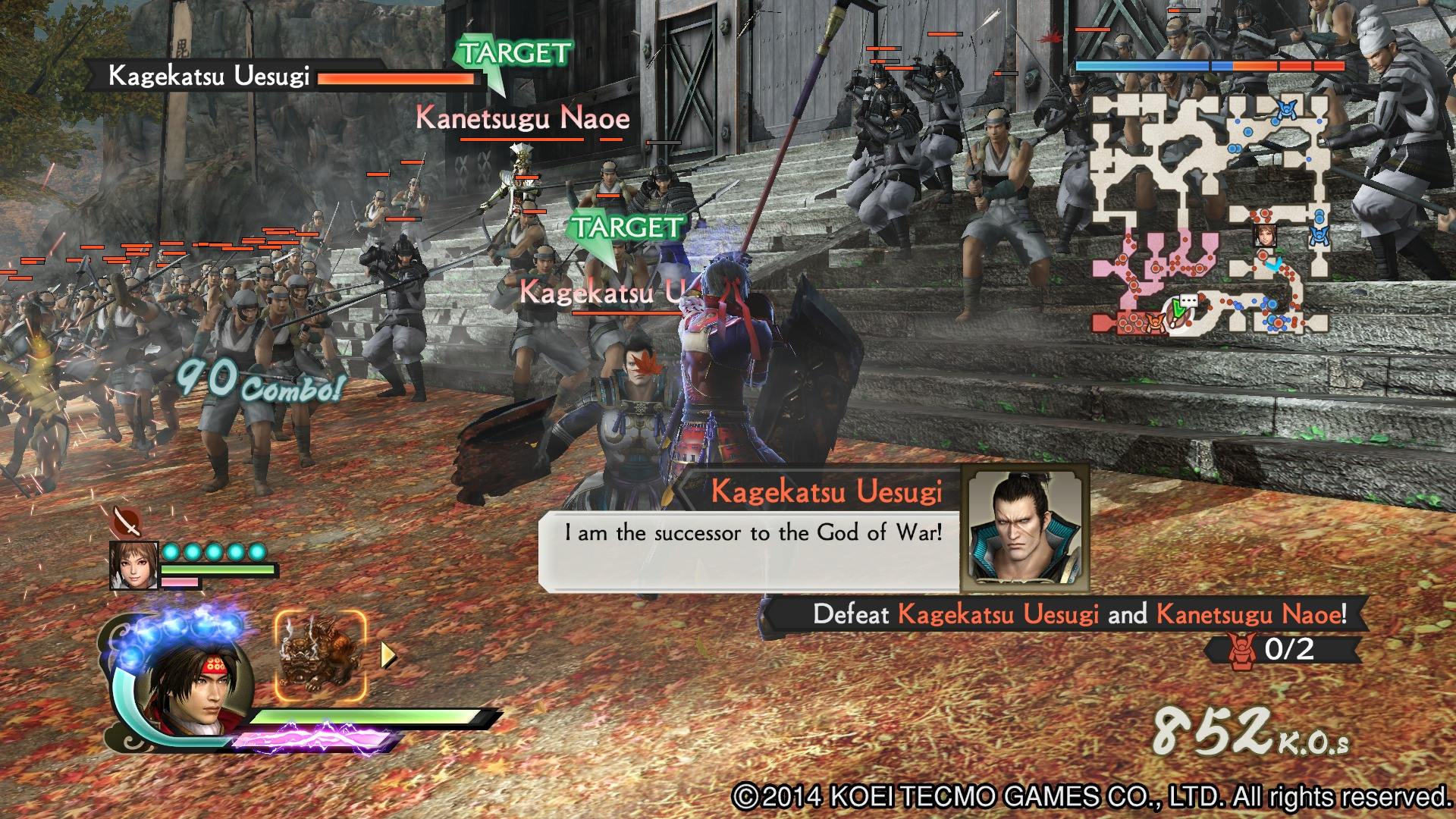 Samurai Warriors 4 Hes Certainly No Kratos