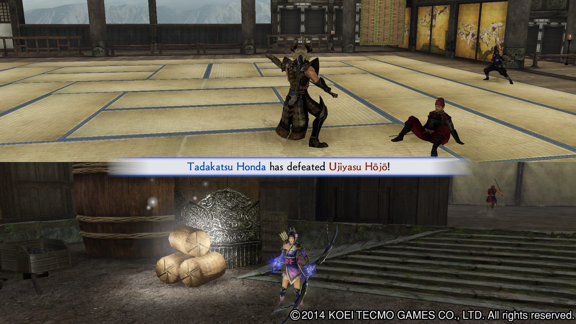 Samurai Warriors 4 Splitscreen 4 The Enemy Sits