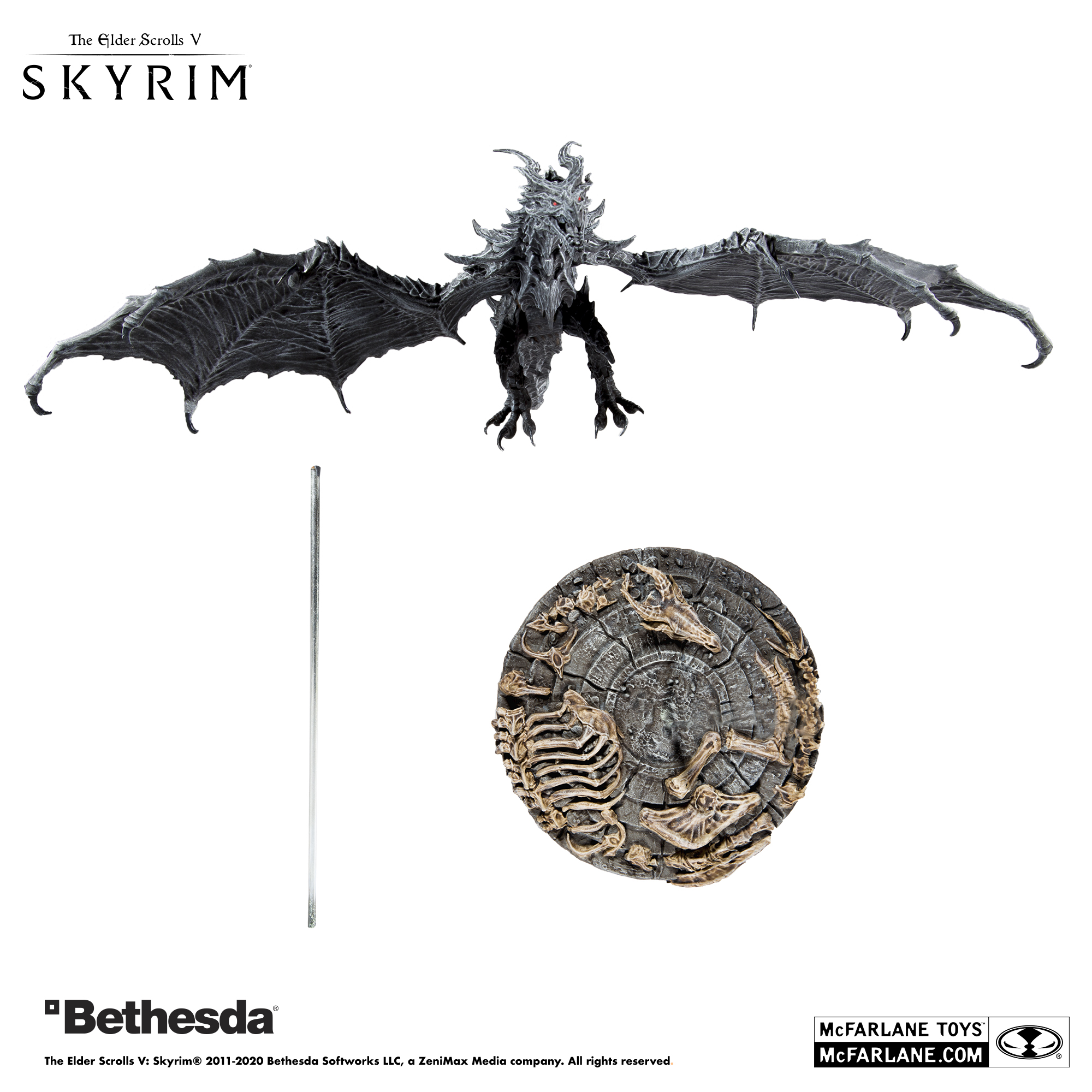 Skyrim Alduin Figure from McFarlane Toys