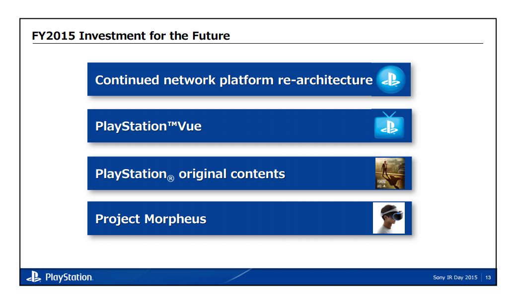 Sony 2015 Investor Relations Day Slide 8