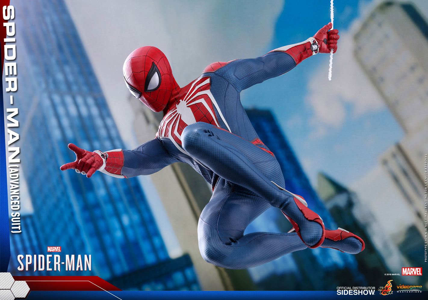 Marvel's Spider-Man Sideshow and Hot Toys Figure