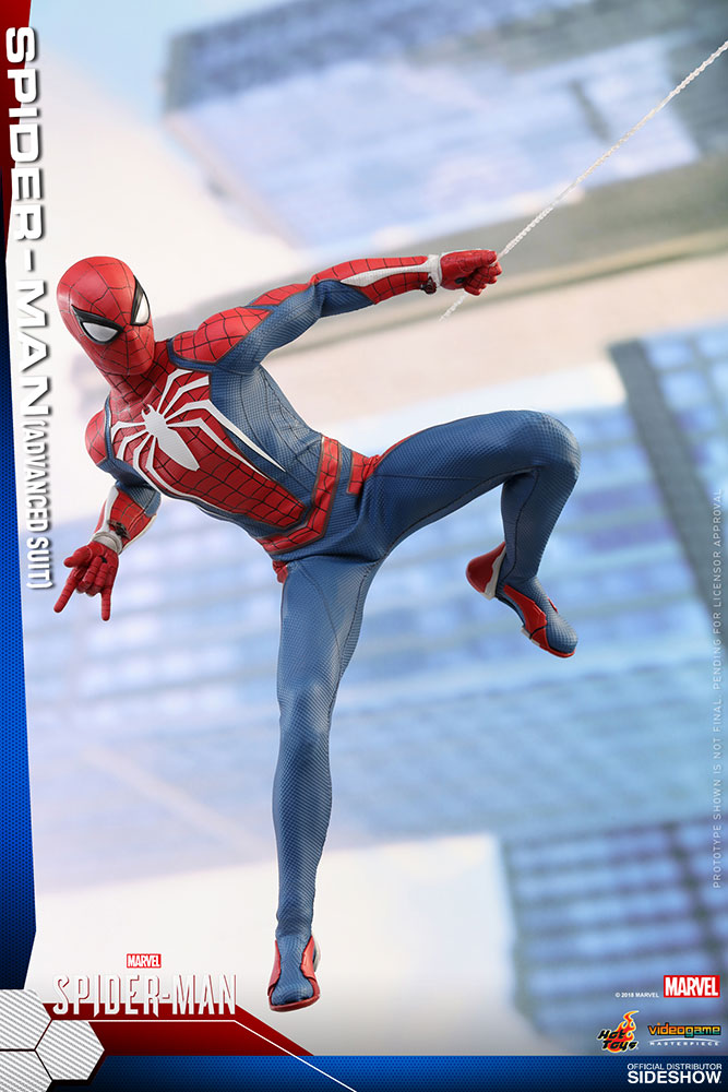 Marvel's Spider-Man Sideshow and Hot Toys Figure