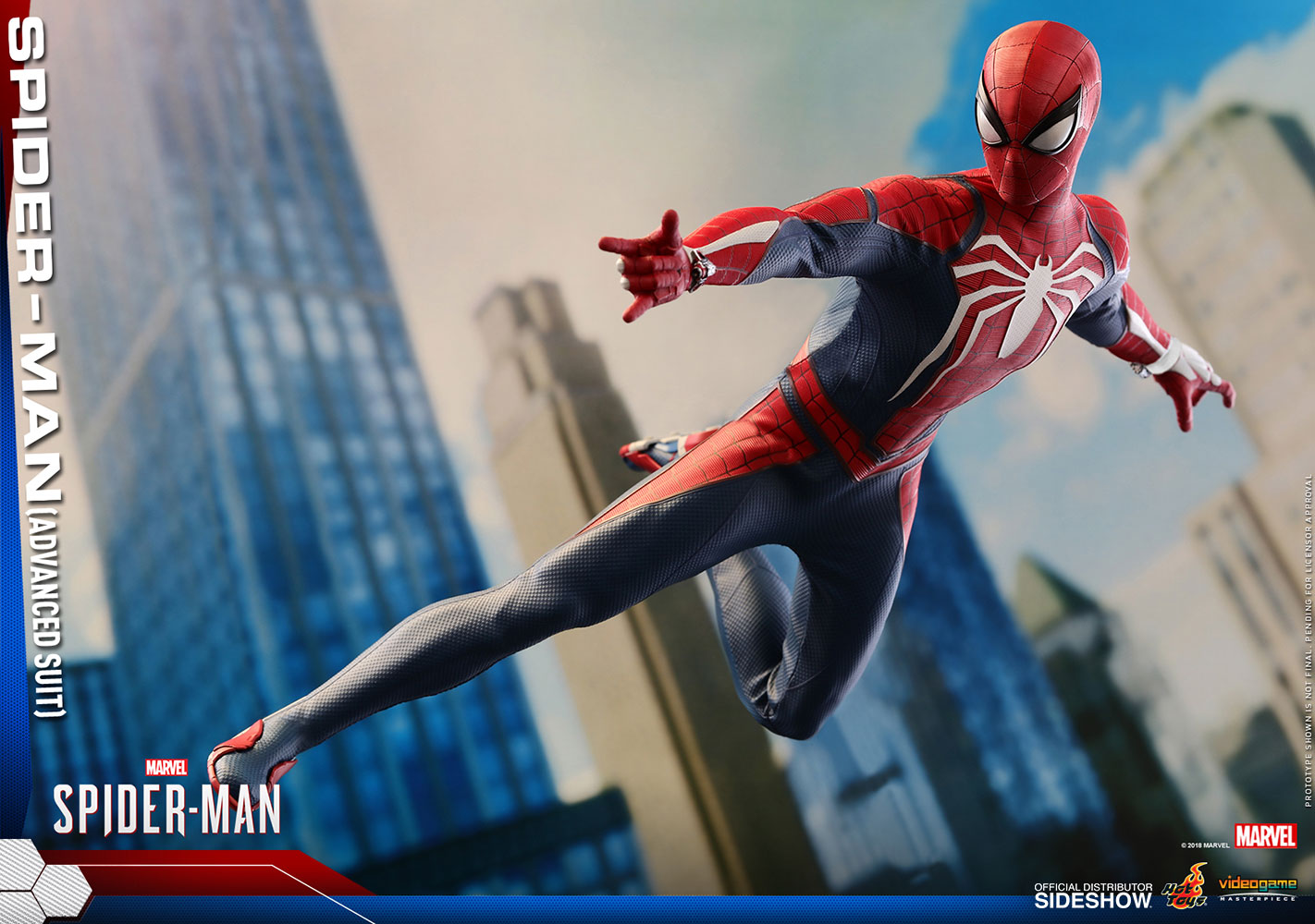 Marvel's Spider-Man Sideshow and Hot Toys Figure