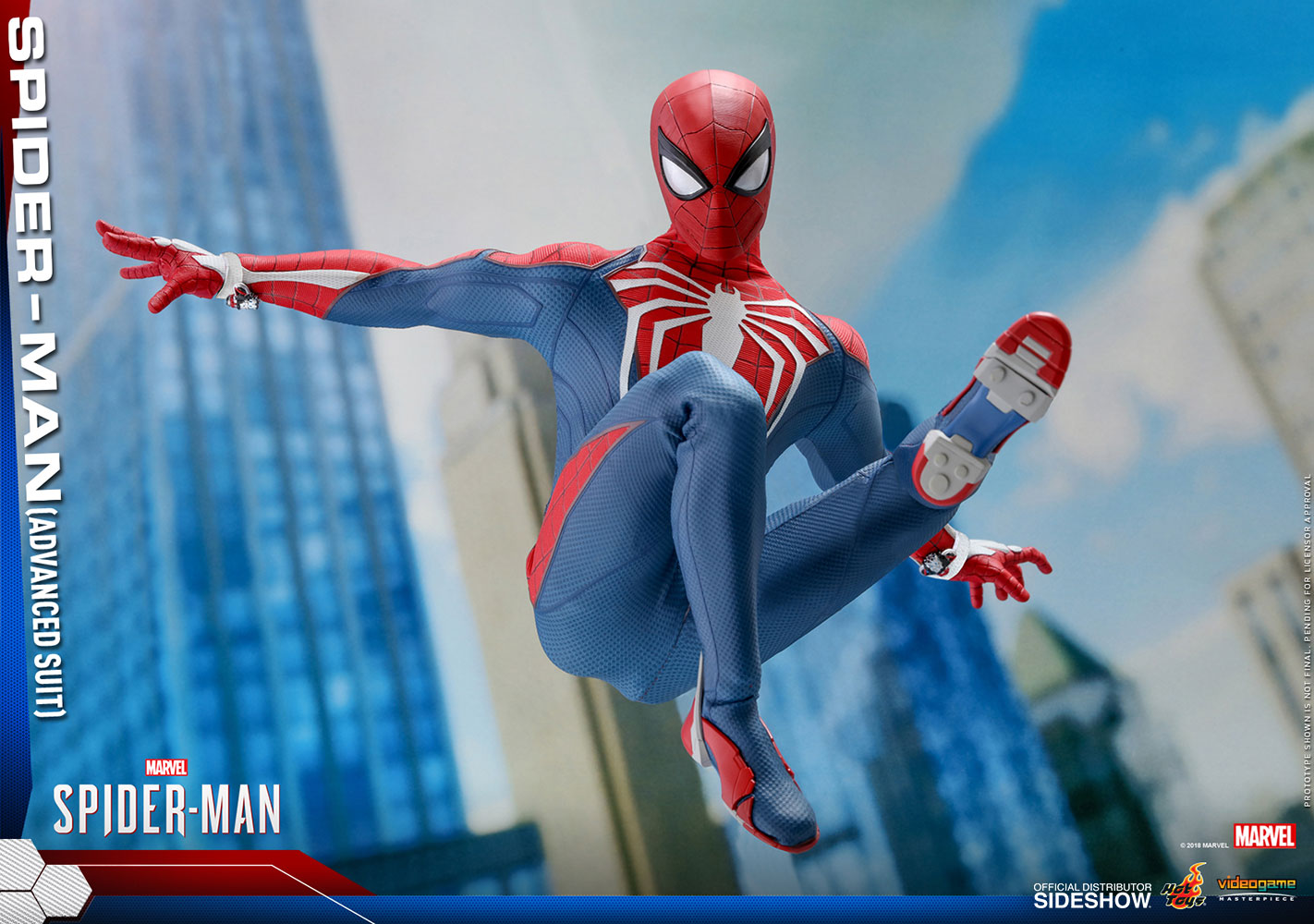 Marvel's Spider-Man Sideshow and Hot Toys Figure