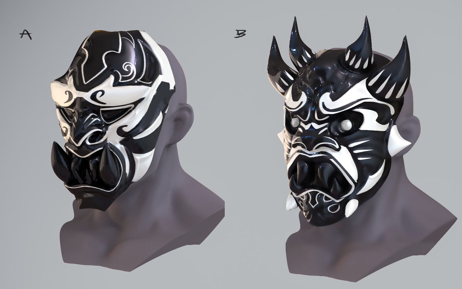 Spiderman - Inner Demon Mask Concept