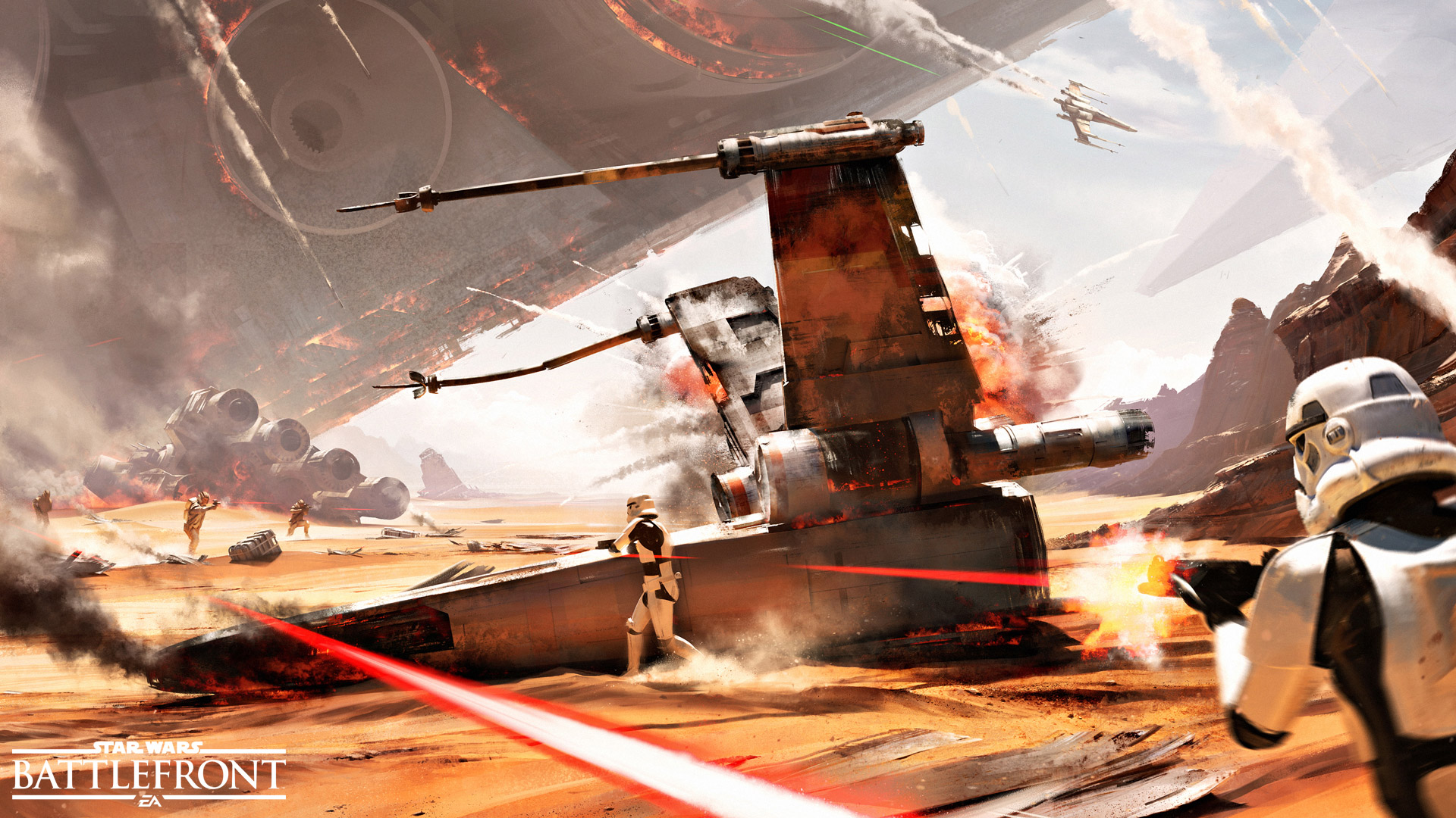 Star Wars Battlefront Battle of Jakku