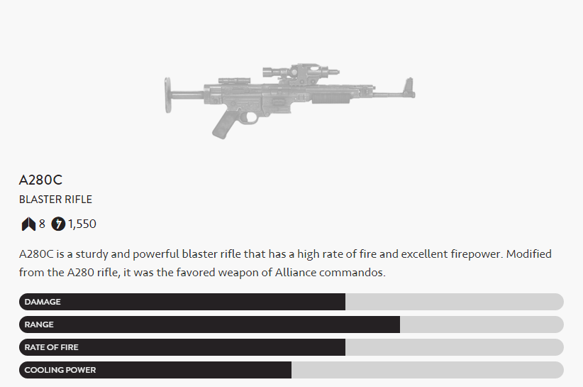 A280C Blaster Rifle