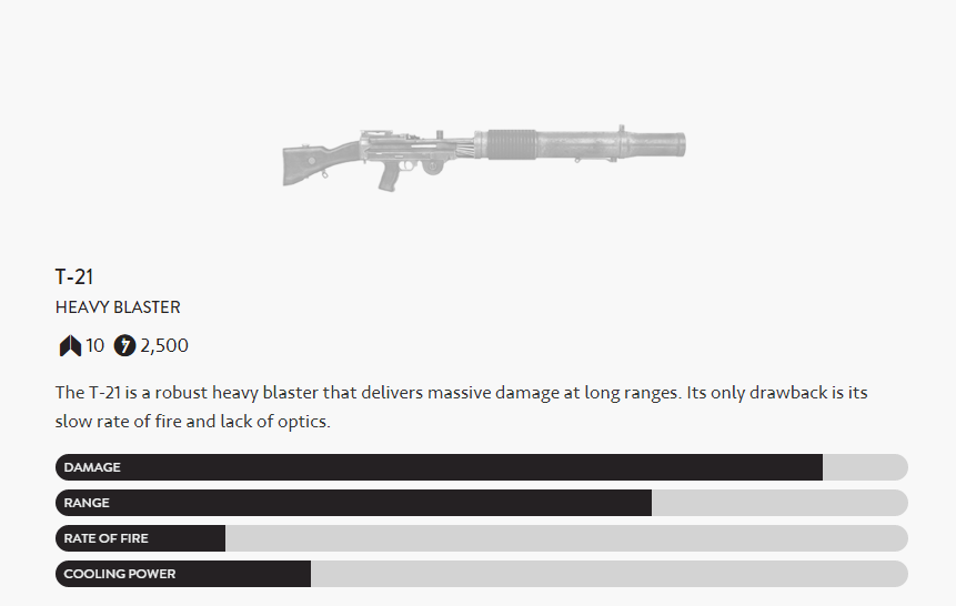 T-21 Heavy Blaster