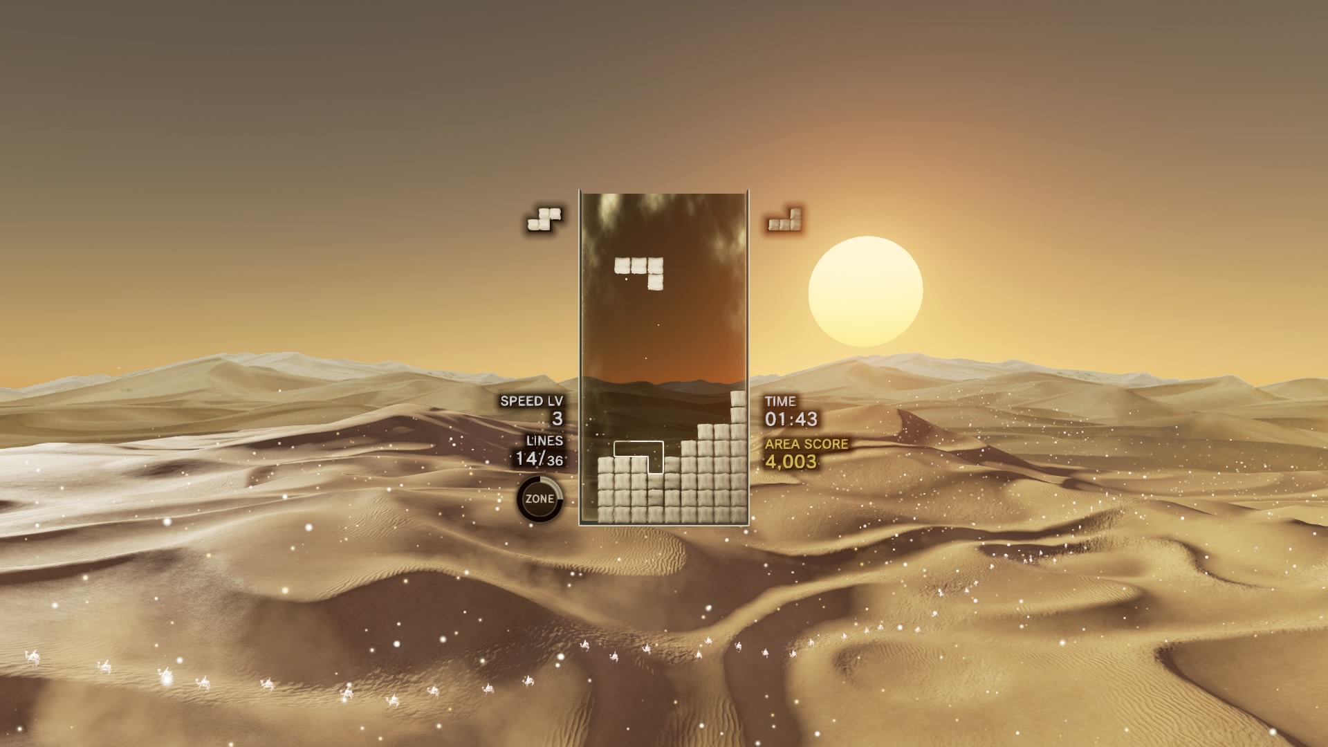 Tetris Effect Screenshot