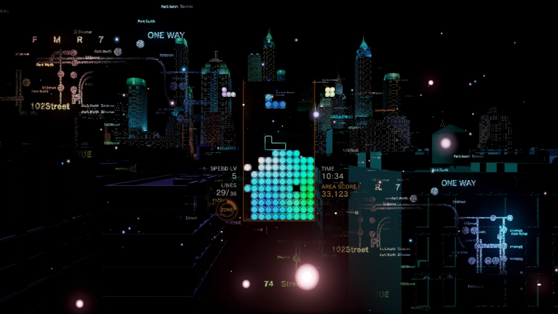 Tetris Effect Screenshot