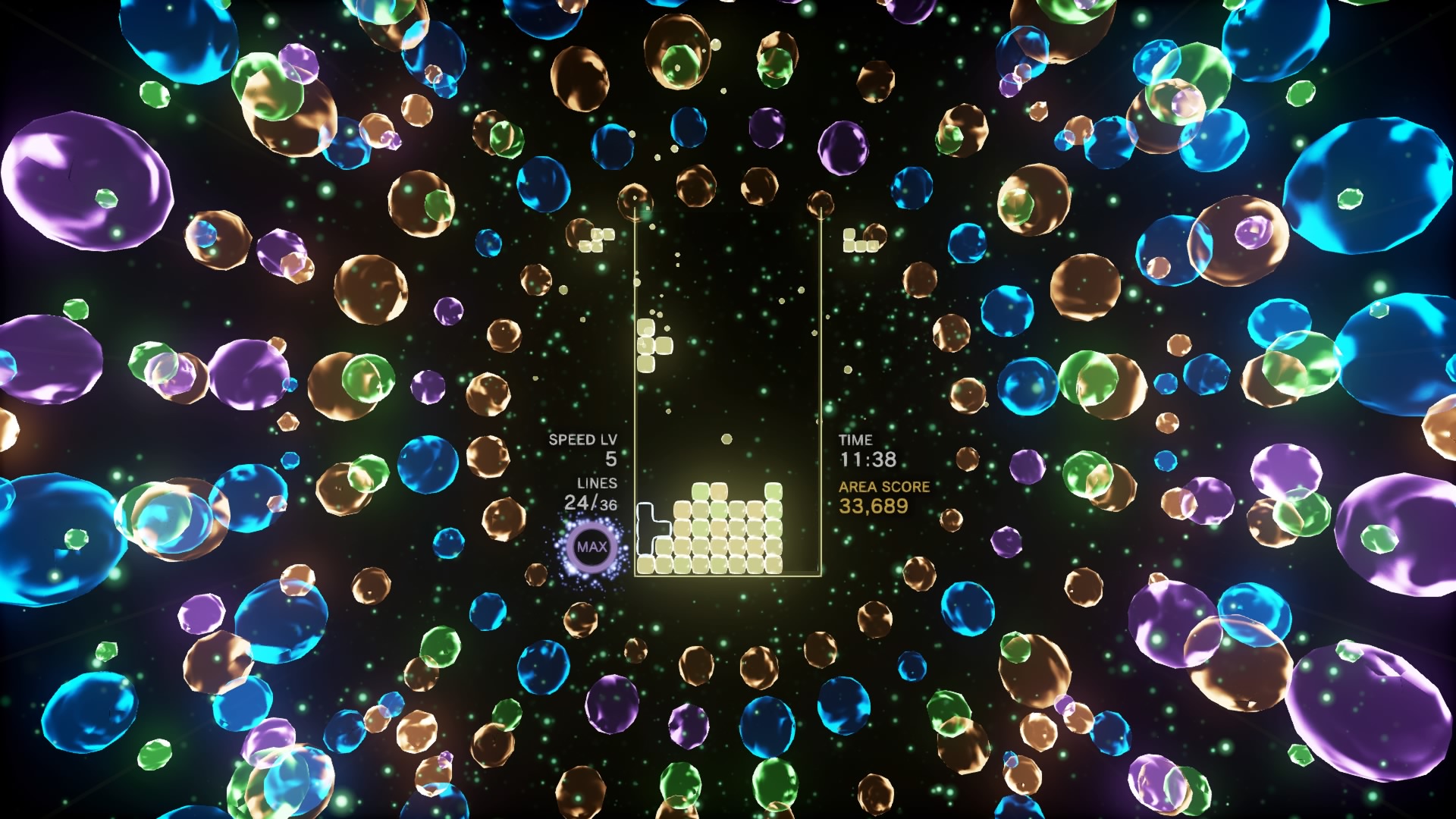 Tetris Effect Screenshot