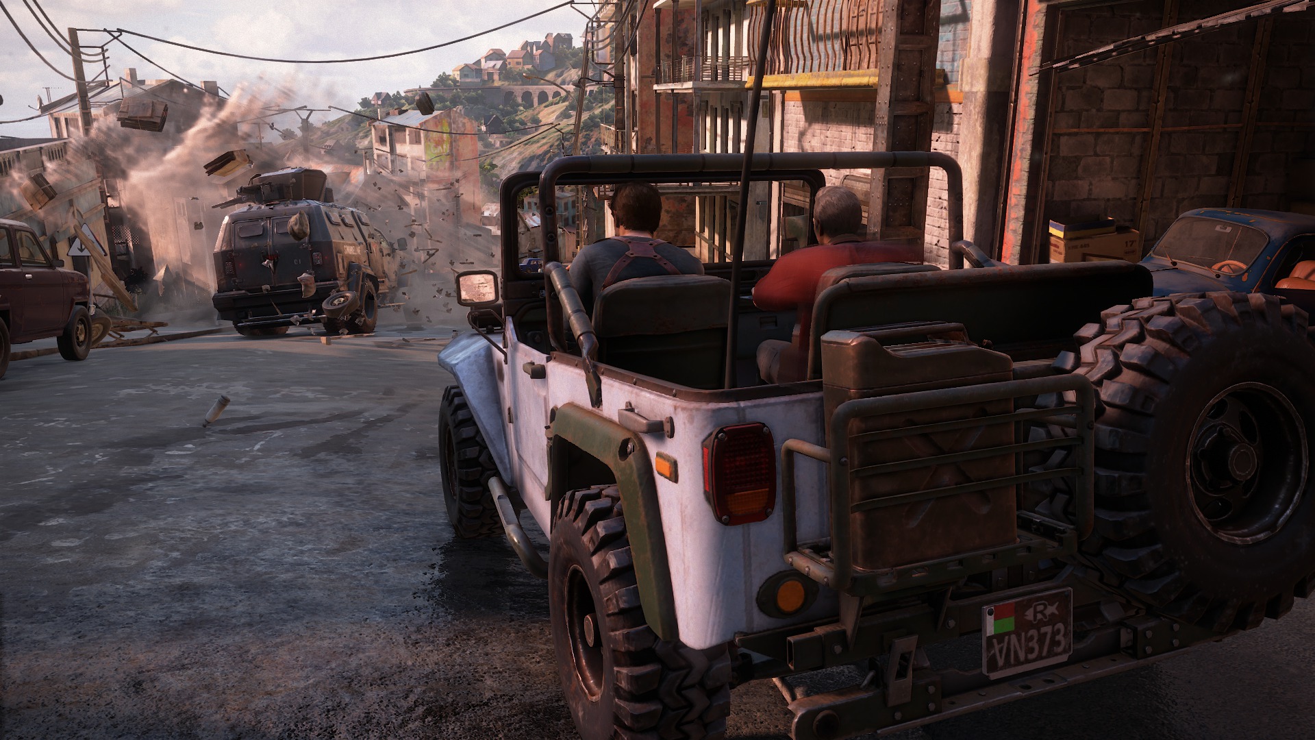 Uncharted 4_truck Street