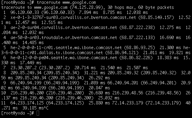 Traceroute #4